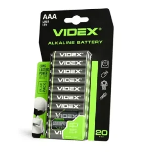 20 stk LR03/AAAAlkaline batteri - Netop kommet