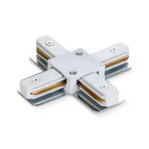X-samler til 1-faset skinneHvid, 1F2W | Hurtig levering