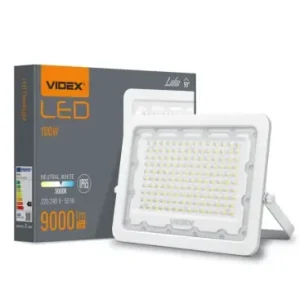 100W LED projektør5000K, IP65, IK07, 90° spredning, udendørs | Høj kvalitet