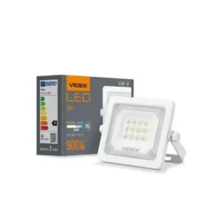 10W LED projektør5000K, IP65, IK08, grå, udendørs - Tilbud