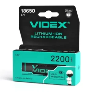 18650-P lithium-ion batteri2200mAh, med termisk beskyttelse | Populært valg