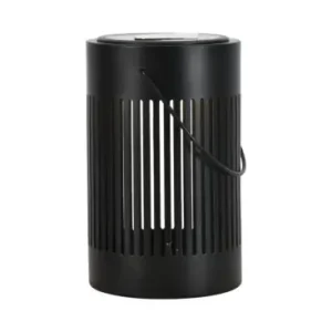 0,5W Solara LED gulvlampe / bordlampeSolcelle, IP44, sort metal, varm hvid, genopladelig, udendørs - På lager