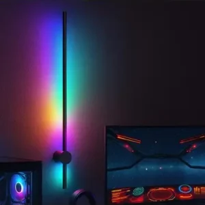 80cm RGBIC justerbar væglampeBluetooth, 5V USB - Topkvalitet