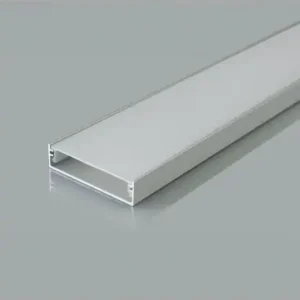 2m aluprofil monteringssæt Inkl. cover, 40x10mm - Fabrikspris
