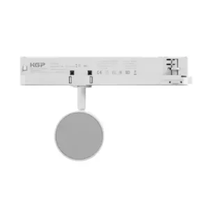 10W Bluetooth højttaler til 3-faset skinneHvid, Bluetooth 5.4, direkte strøm fra skinne, IP20 - Netop kommet