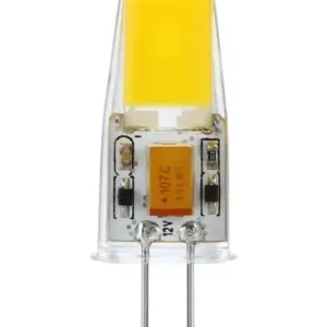 G4 2W dæmpbar LED pære, 12V260lm, COB, klar glas, 2700K - Skynd dig