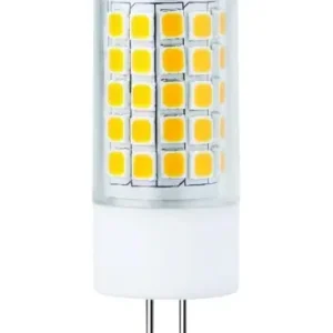 Tilbuddet slutter snart | GY6.35 4,6W dæmpbar LED pære, 12V400lm, 2700K, klar glas