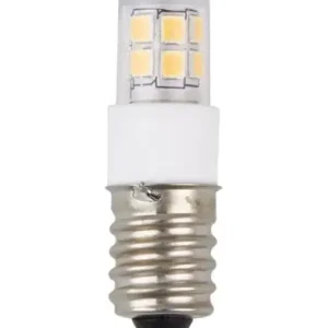 E14 2W LED rørpære4,7cm, 270lm, 2700K, klart glas - Skynd dig
