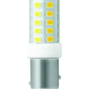 Sikker betaling | BAY15d 3,5W LED rørpære5,2cm, 380lm, 3000K, klart glas
