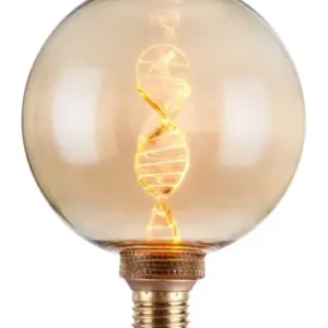 E27 3,5W dæmpbar LED Vintage DNA Globe G125110lm, 1800K, guld glas - Gå ikke glip af tilbuddet