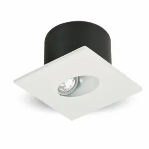 3W trappebelysningYdre 8x8 cm, hul 6,2x6,2 cm | Outlet