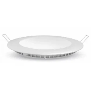 12W Ø17cm LED indbygningspanelHul Ø15,5 cm, Mål Ø17 cm | Køb direkte