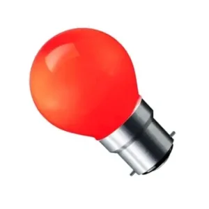 B22 1,8W CARNI LED pæreRød | Lav pris