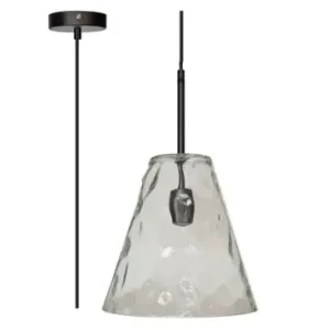 V-Tac moderne pendellampeKegleformet glas, Ø27 cm, E27 | Favorit blandt kunder