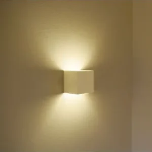 12W LED hvid væglampeIP65 udendørs, Firkantet, justerbar spredning, inkl. lyskilde - Kan bestilles