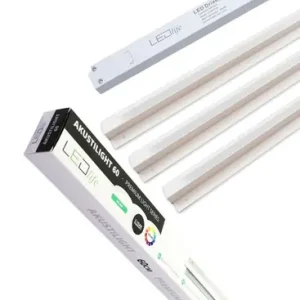 Troldtekt LED dæmpbar skinnesæt 3x60 cmPlanforsænket, Triac dæmpbar, Akustilight inkl. ledninger og driver | Stærkt tilbud