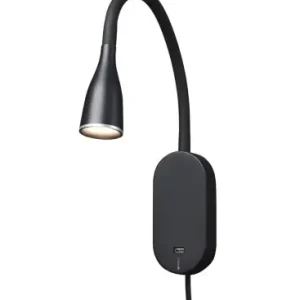 Udsalg - EYE LED Væglampe med USB og Touch dæmp, 5W, Nielsen Lightsort