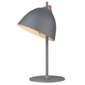 Halo DesignÅRHUS Bordlampe Ø18, Grå/Træ - Særtilbud