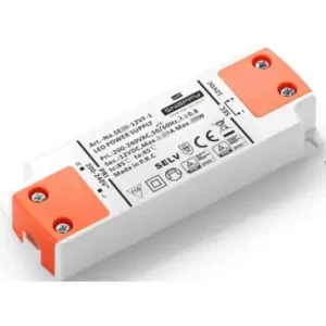 Kan bestilles - Snappy 20W / 12V DC strømforsyning1.67A, IP20 indendørs