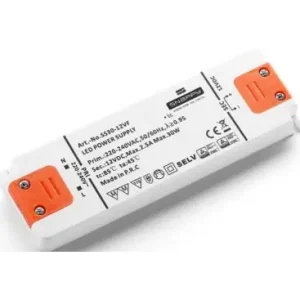 Snappy 50W / 12V DC strømforsyning4.17A, IP20 indendørs - Ny vare