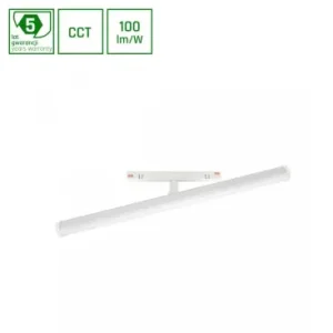 12W Dæmpbar SHIFT Smart Beam Skinne Lys150°, CCT, Hvid, Ø28x40x7.5cm, Zigbee | Nyhed