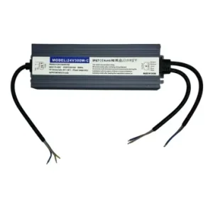 300W / 24V DC strømforsyning12,5A, IP67, Flicker free | Favorit blandt kunder