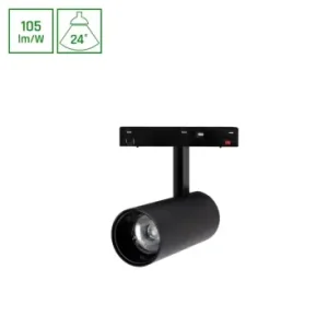 12W SHIFT BASIC SPOT til magnetskinne48V, 2700K, varm hvid, 50x110x170 mm - Kun i begrænset tid