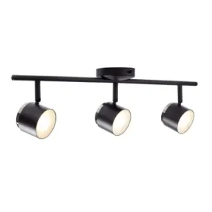 TEATER LED 3-Spot Lampe 13,5W, 230V i SortNielsen Light | Klar til levering