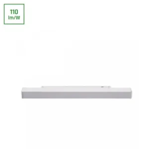 15W System Shift BasicLine S skinnespot, 48V - 115lm/W, 30cm, 4000K, IP20, til SHIFT skinnesystem | Kun få tilbage