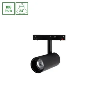 12W SYSTEM SHIFT BASIC SPOT M til 48V skinne4000K, neutral hvid, IP20, magnetisk skinnespot | Spar ekstra