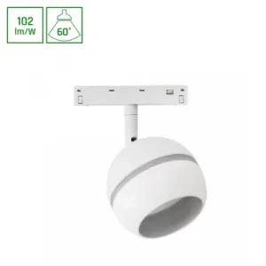 10W SHIFT BASIC GLOBE RING skinnespot, 48V2700K, IP20, 48V DC, 2 års garanti | Kundernes valg