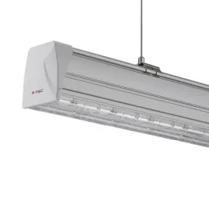 150cm 50W LED Linear Master Trunking160lm/W, 90° linse, dæmpbar, 4000K, modulært system - Topkvalitet