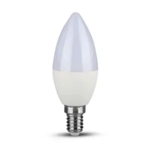 2 stk. E14 5,5W LED kertepære470lm, erstatter 40W, blisterpakke - Kundernes favorit