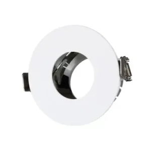 Topkvalitet | GU10 indbygningsspotHvid/krom, aluminium, Hul Ø7,5 cm, Mål Ø8 cm