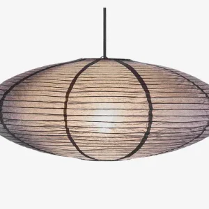 God pris - Lampeskærm Villo antracit Ø.60 cm