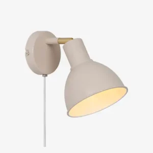 Væglampe Pop Mat Beige Ø.15,5 cm - Kampagnepris