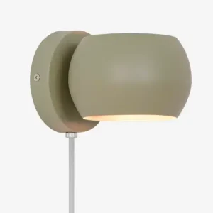 Væglampe Belir støvet grøn Ø.13 cm - Tilbudspris