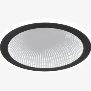 Udsalg - Loftlampe Glace sort Ø.38 cm