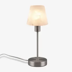 Anbefalet valg - Bordlampe Luis II nikkel H.32 cm