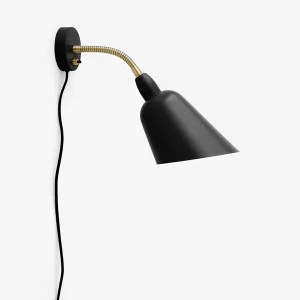 Meget populær - Bellevue AJ9 V�glampe, Sort/Messing