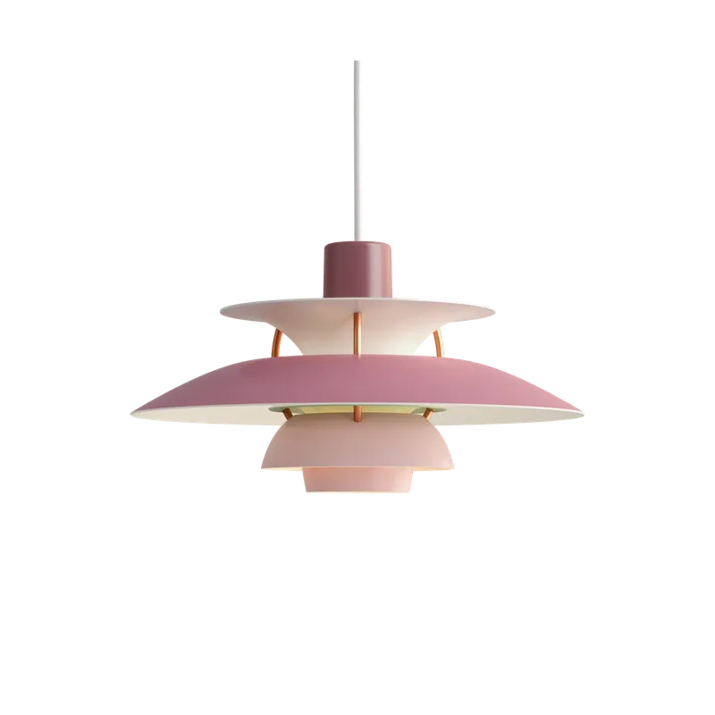 PH 5 Mini Rosa Pendel - Louis Poulsen - Kundernes favoritter