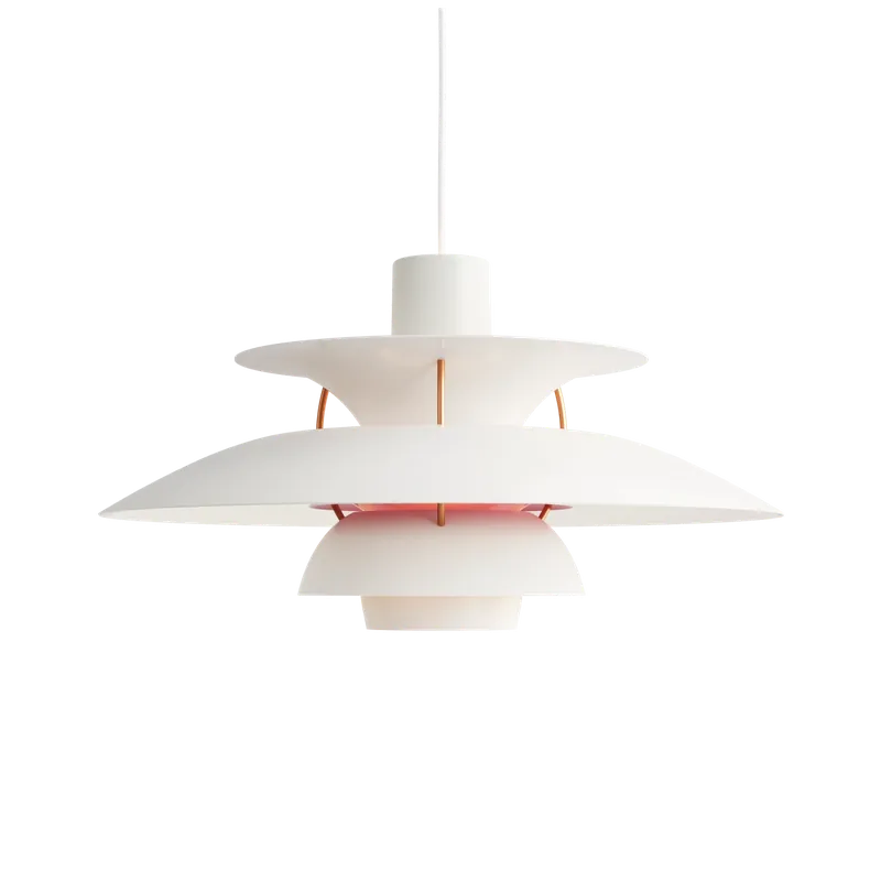 Hurtig afsendelse - PH 5 Pendel Moderne Hvid - Louis Poulsen
