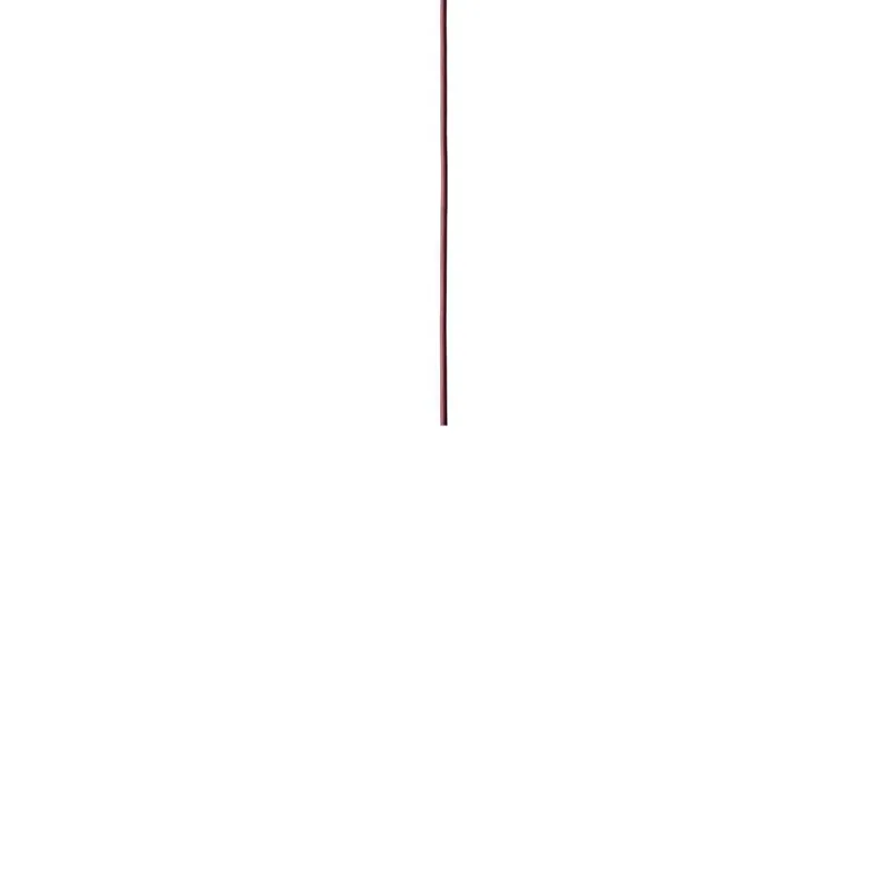 Skarp pris - Stofledning 6m Dark Plum - &Tradition