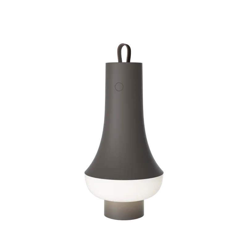 Eftertragtet | Tomoshi Portable Bordlampe M�rkebrun - Louis Poulsen