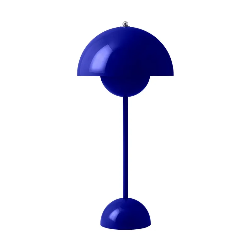 Flowerpot VP3 Cobalt Bl� Bordlampe - &Tradition - Tidsbegrænset tilbud