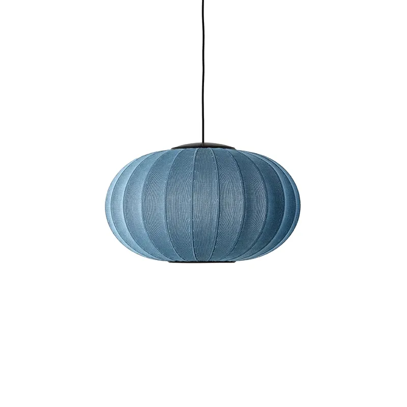Så længe lager haves - Knit-Wit �57 Blue-Stone Oval Pendant LED - Made By Hand