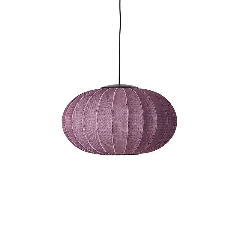 Høj kvalitet | Knit-Wit �57 Burgundy Oval Pendant LED - Made By Hand