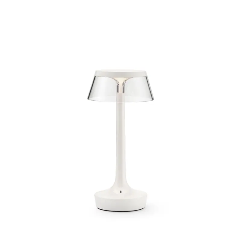 Bon Jour Unplugged Bordlampe - Hvid | Skynd dig