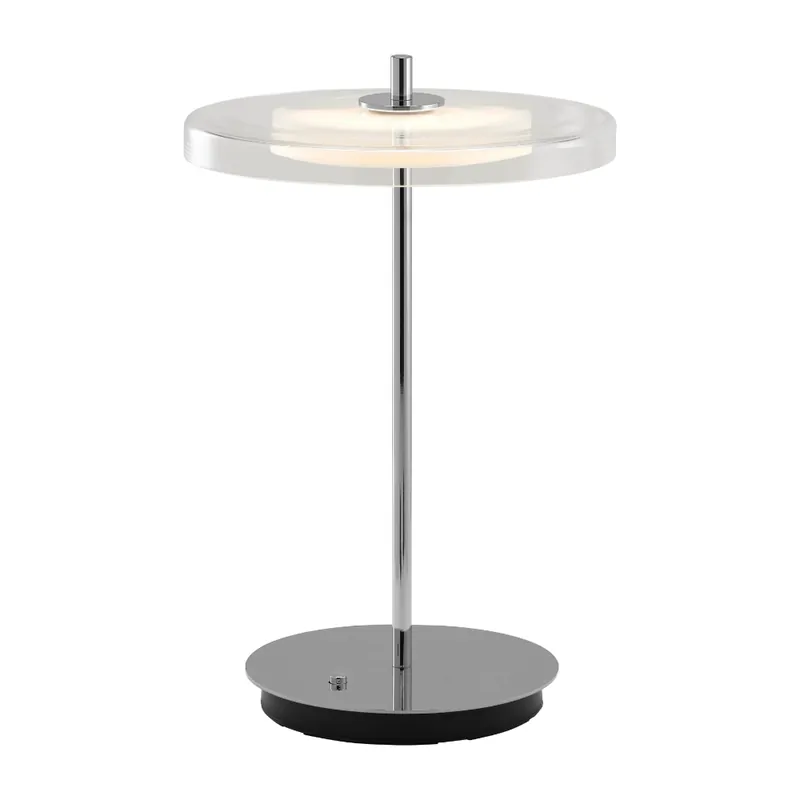 Asteria Glas Move Bordlampe, St�l | Eftertragtet