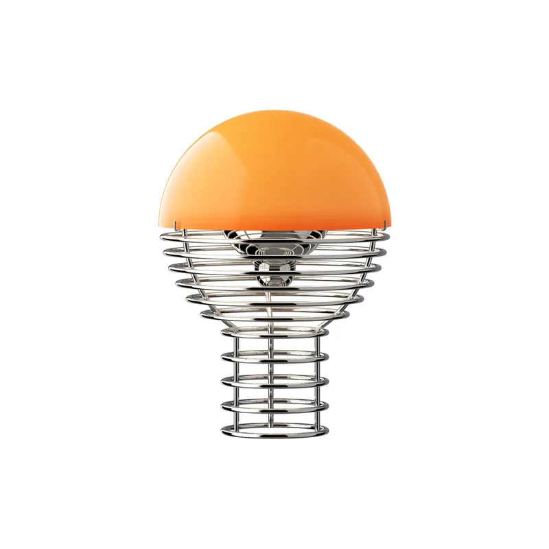 Wire Portable Bordlampe, Orange | Gå ikke glip af tilbuddet